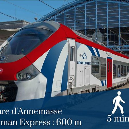Homey Forest - Hypercentre - Proche Gare Et Tram - Wifi & Netflix Annemasse Luaran gambar