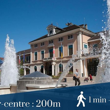 Homey Forest - Hypercentre - Proche Gare Et Tram - Wifi & Netflix Annemasse Luaran gambar